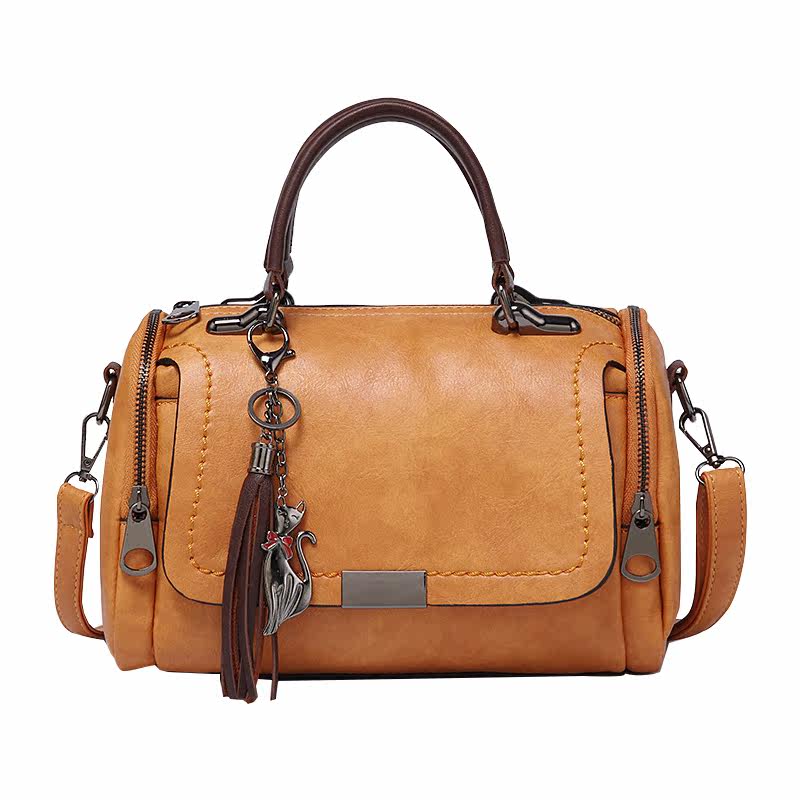 2021新款波士顿女士高级质感手提包 步跃伦女士包袋