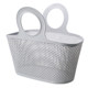 Handheld storage basket hollow wash and bath basket