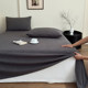 MUJI's cotton wash cotton sheets single piece 2025 new pure cotton sheets student dormitory sheets three-piece set