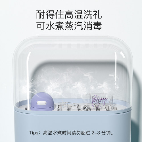 NOURI婴儿学饮杯鸭嘴杯6个月以上宝宝吸管杯防呛儿童防摔喝水奶瓶 - 图3