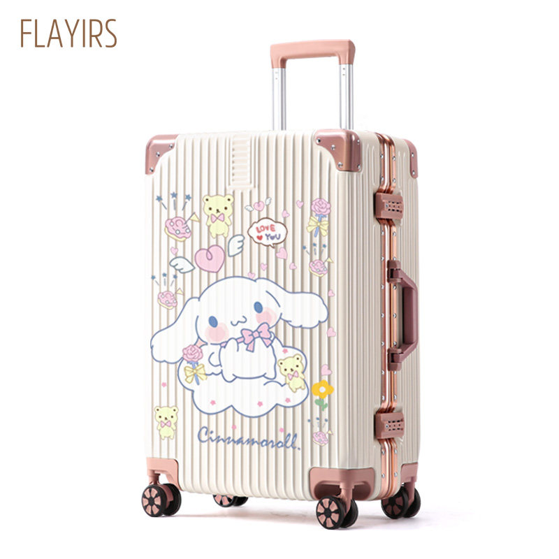女2021高颜值结实耐用ins 24拉杆箱 flayirs旅行箱