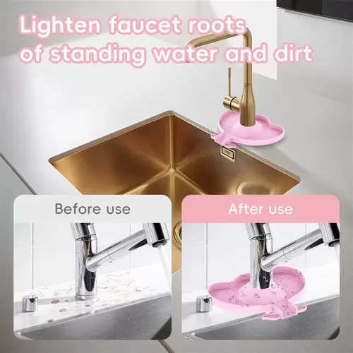 Новая водопровода для водяной накладки для водного крана с брызг против водной подушки для воды подушка Силиконовая анти -спринклер