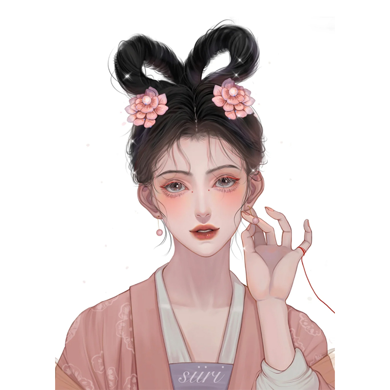 procreate教程古风零基础学插画女生头像视频好课自学帮iPad绘画 - 图2