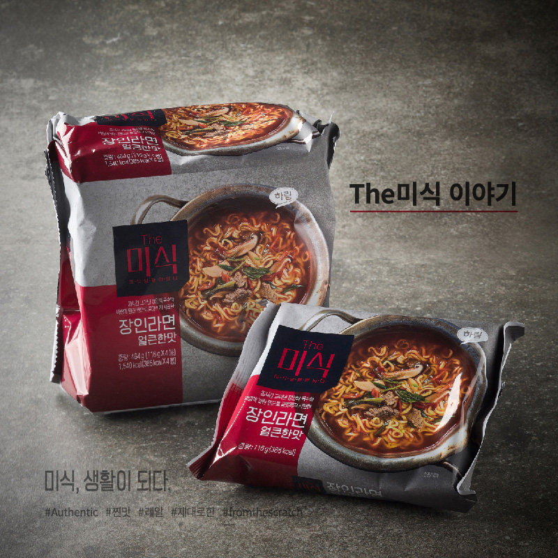 4包！江原道匠人拉面，进口泡面韩式泡面