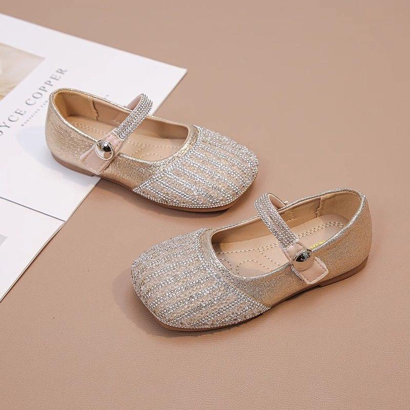 真皮女童公主鞋2026新款春秋儿童舞蹈鞋子水晶鞋女孩皮鞋软底单鞋,淘宝优惠券,粉丝福利购,淘宝优惠卷