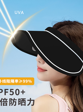 沙滩空顶帽RYZL空顶帽女新款夏季