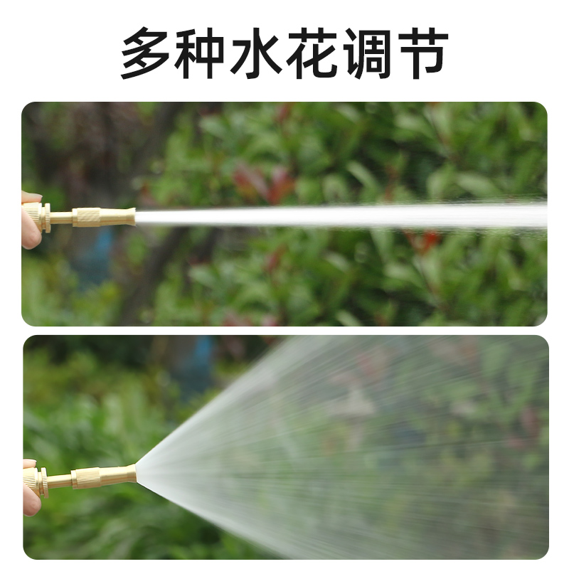 浇花洒水喷头神器水枪家用花园多功能浇水淋菜高压喷水器园林园艺 - 图2