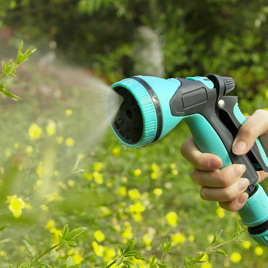 浇花水枪园林浇花喷头园艺浇水神器浇菜水管洒水喷水器花洒套装