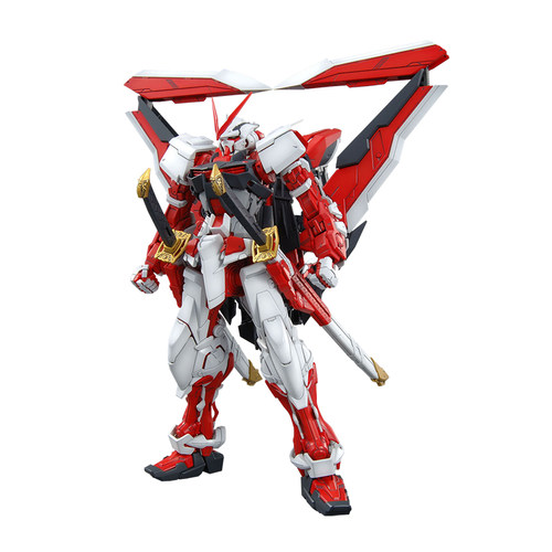 现货 万代MG129 红异端 改 Astray Red红迷茫红色异端改高达 拼装 - 图3