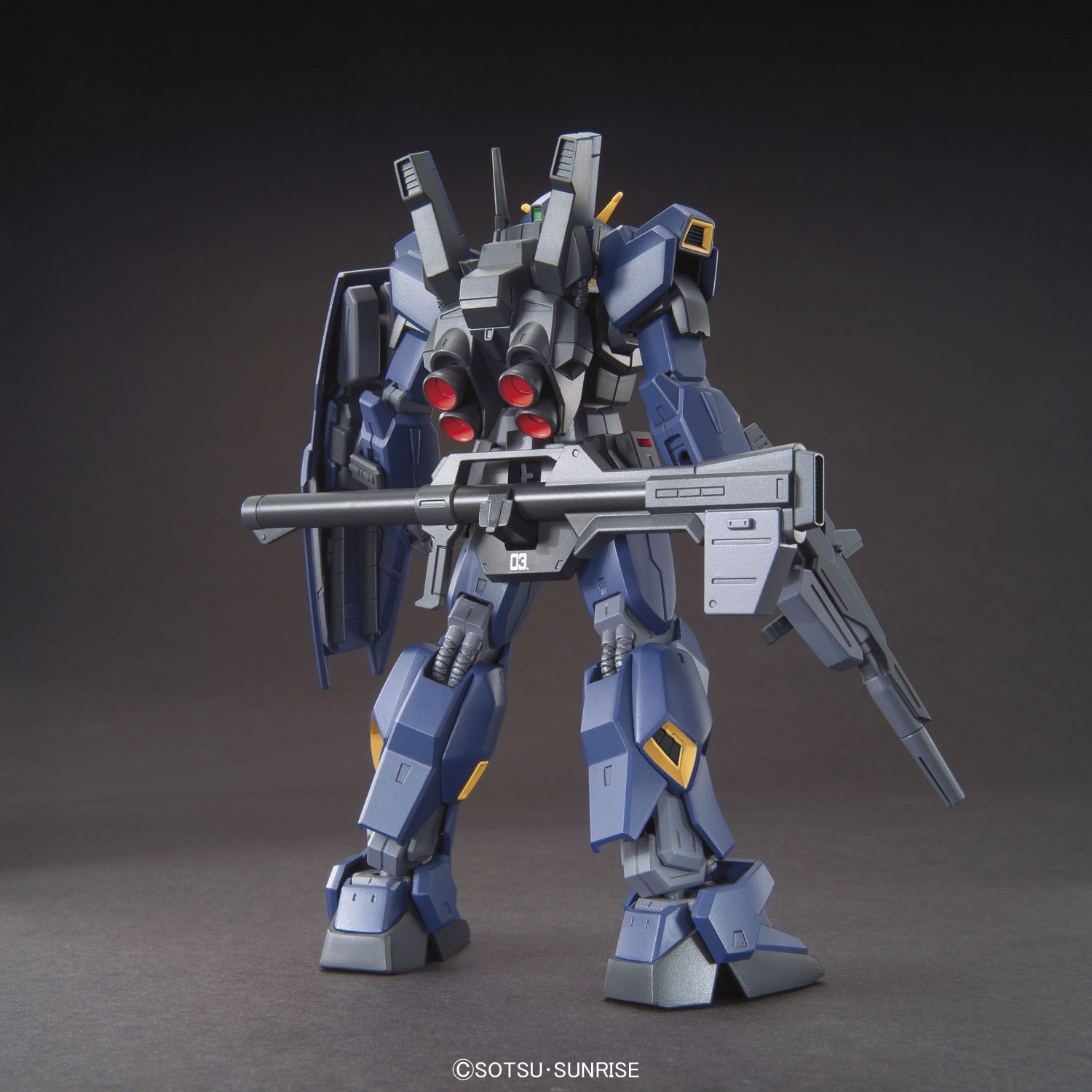 现货 万代 HGUC HG 1/144 高达MK2 提坦斯 新生版 黑兔 拼装 模型 - 图1