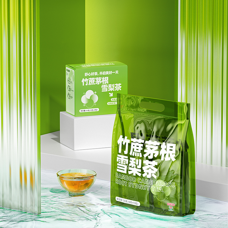 白云山竹蔗茅根雪梨茶包马蹄水汤料儿童广式凉茶糖水材料煲汤养生