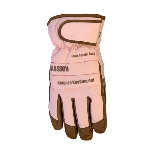 滑雪手套女士冬季骑行加绒加厚保暖防寒可触屏骑电动车男御寒防冻 - 图3