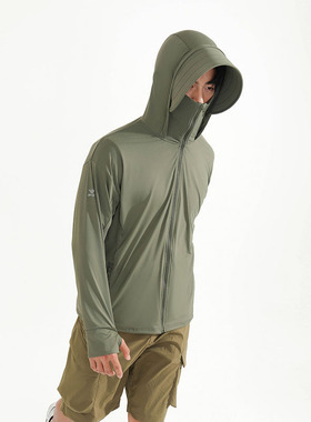 防晒衣女大透气孔冰凉柔软大帽檐防紫外线UPF50+新款高倍防晒