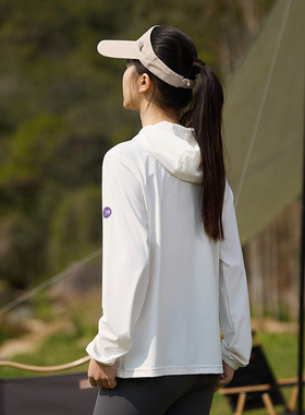 2025新款夏季凉皮锦纶防晒衣男连帽凉感冰丝防紫外线防晒衣upf50