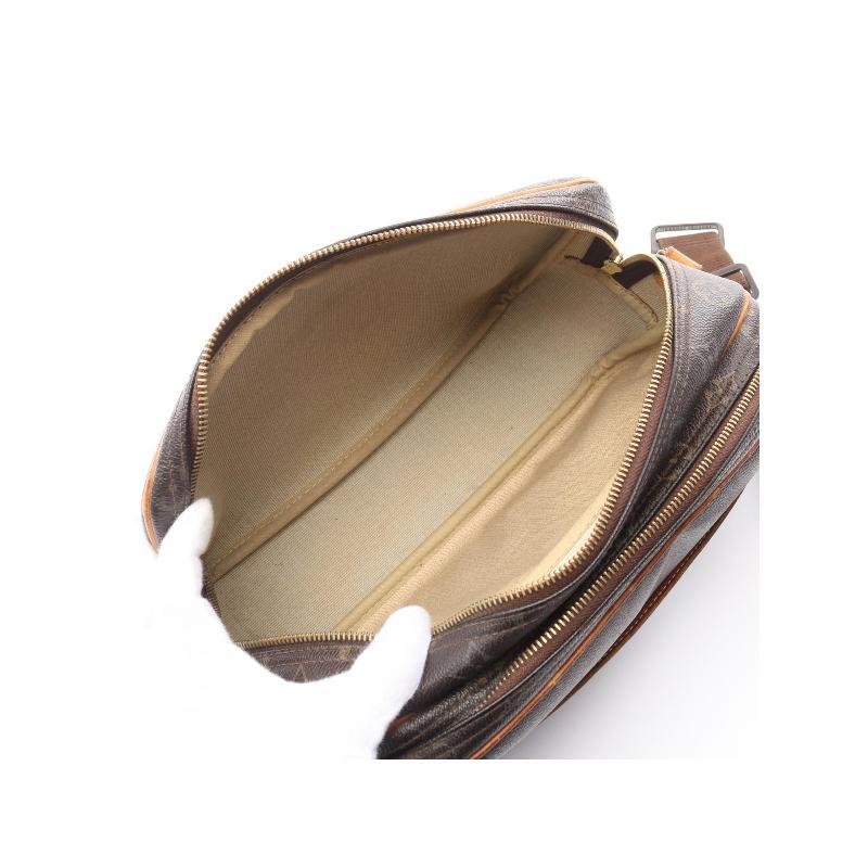 中古LV路易威登女包B级9新Reporter PM记者包涂层防水帆布斜挎包 - 图2