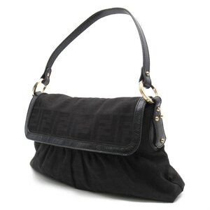 中古FENDI芬迪女包B级9新zucca handbag手提包休闲时尚RECLO