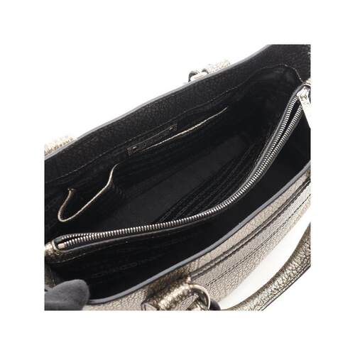 中古Celine赛琳女包B级9新handbag手提包牛皮手提包金色正品休闲 - 图1