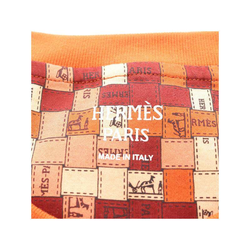 中古Hermes爱马仕女S级99新one piece连衣裙棉上衣棕色正品休闲 - 图1