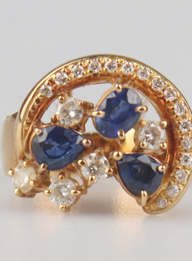 中古「9新」日本进口商品戒指