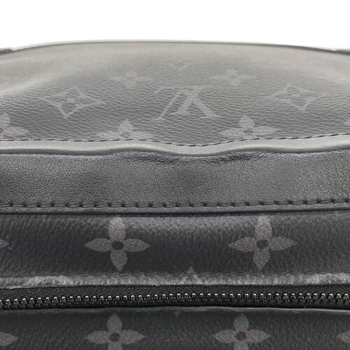 中古LV路易威登男包A级95新 Eclipse Soft Trunk老花盒子包斜挎包 - 图2