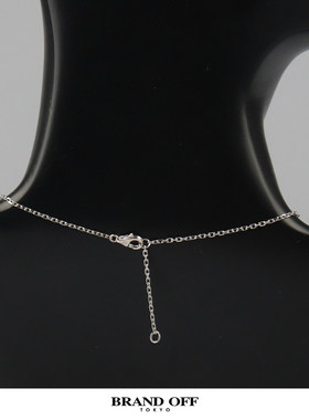 中古「9.5新」Cartier(卡地亚)LOVE双环钻石项链750白金38-41cm