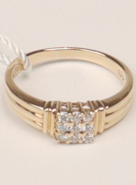 TASAKI(塔思琦)密镶钻石戒指