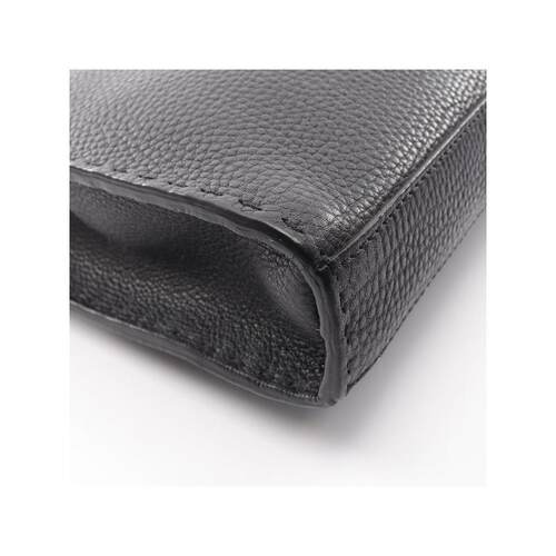 中古二奢Fendi芬迪男包A级95新Business bag公文包牛皮斜挎包黑色 - 图3