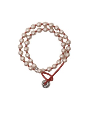 德国浮白手链女2025年新款小众精致高级感红色手饰手工打造链条