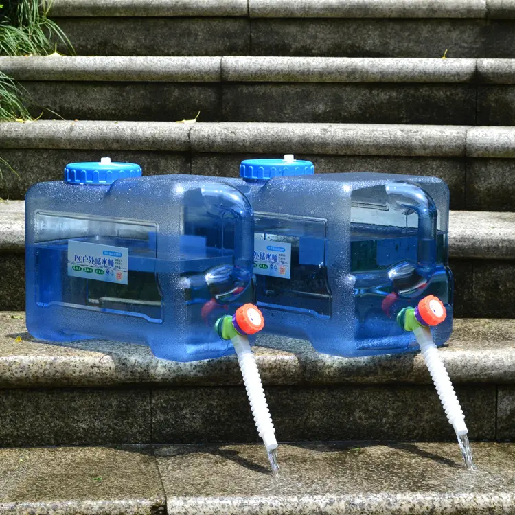 货车车载洗手水箱带水龙头支架轻卡车用塑料水壶户外专用汽车水桶,淘宝优惠券,粉丝福利购,淘宝优惠卷