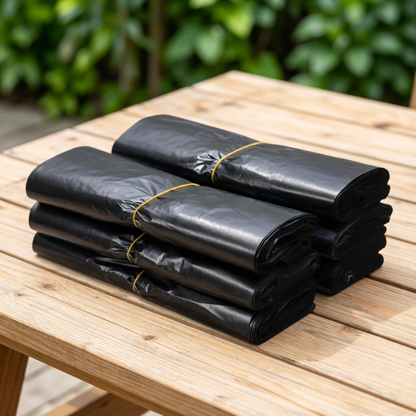 黑色塑料袋一次性袋子家用垃圾袋桌面小号袋子商用药店打包袋厨房