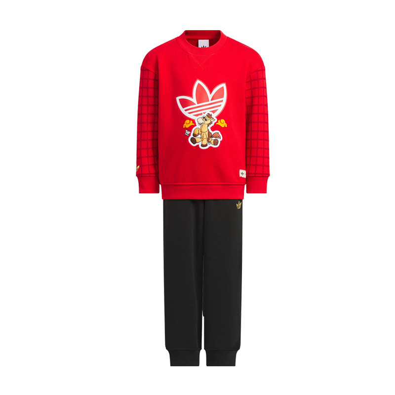阿迪达斯童装男童儿童26新年款迪士尼联名卫衣长裤运动套装KG3338,淘宝优惠券,粉丝福利购,淘宝优惠卷