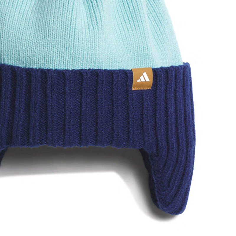 阿迪达斯25冬儿童毛线帽子防寒护耳针织帽抓绒保暖KC0328 KC0329,淘宝优惠券,粉丝福利购,淘宝优惠卷