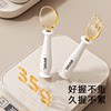 Baby learning to eat training spoon elbow fork spoon