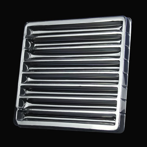 西元8格透明圆柱形吸塑托盘pet现货吸塑盒五金零件汽配件周转托盘 - 图0