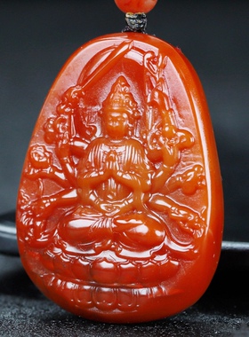 玉思缘男女款南红玛瑙原石雕刻