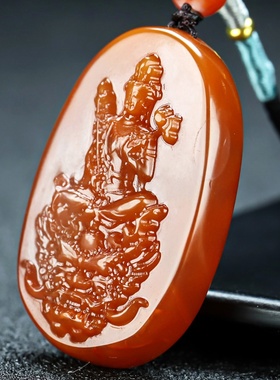 玉思缘男女款南红玛瑙原石雕刻