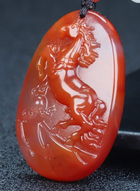 玉思缘男女款南红玛瑙原石雕刻