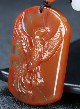 玉思缘男女南红玛瑙原石雕刻