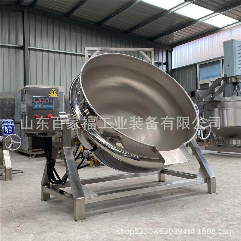 定制工业化糖熬糖搅拌锅卤驴肉不锈钢夹层锅山楂球电加热炒制机器,淘宝优惠券,粉丝福利购,淘宝优惠卷
