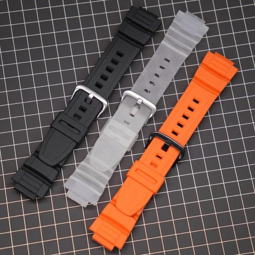 凸口树脂手表带适配卡西欧mcw100h/110hMCW-110H W-S220 HDD-S100 - 图2