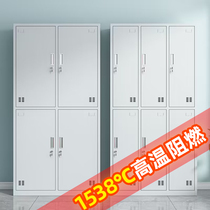 Personnel Factory More Wardrobe Four Doors Six Doors Dorm Room Locker Bathroom Change Wardrobe With Lock 24 Door Sheet Iron Shoe Cabinet