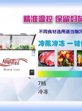 华美全铜管大容量省电冷冻冰柜