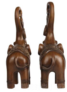 正品招财大象摆件一礼对客意厅视柜酒柜创新中电式家居装饰新居乔