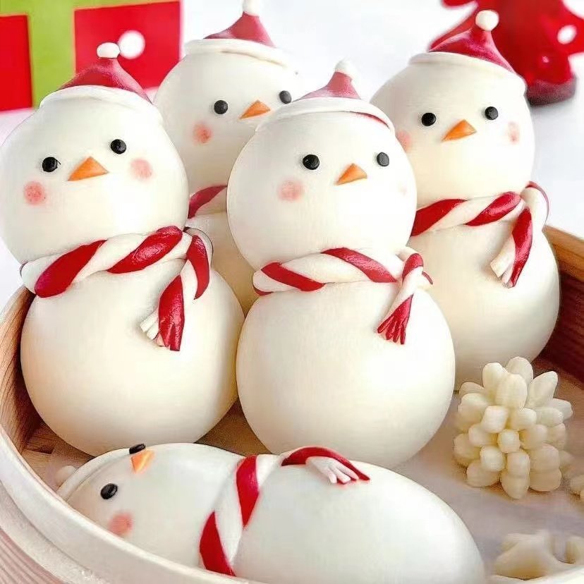 圣诞节礼物甜甜圈儿童卡通包子馒头早餐豆沙包宝宝果蔬营养速食,淘宝优惠券,粉丝福利购,淘宝优惠卷