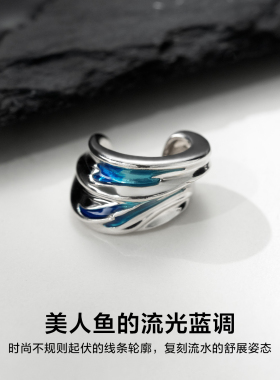 SinceYou美人鱼耳夹女无耳洞