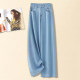 Summer Thin Tencel Denim ແອວສູງ Slimming ຂາກວ້າງ