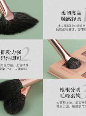 时生眼影刷套装全套卧蚕刷火苗