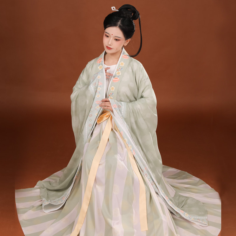 慕晴瑶原创【碧荷】魏晋制南北朝汉服 慕晴瑶汉服