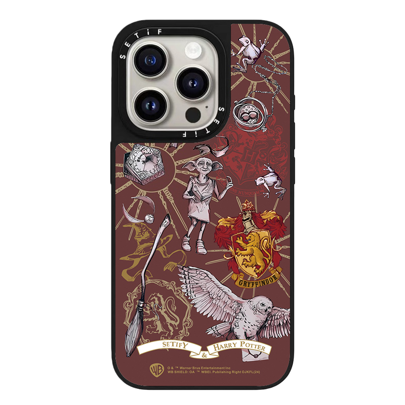 CASETiFiY联名哈利波特徽章16Pro适用iPhone17Promax苹果15plus手机壳12磁吸13防摔14暗黑风华强北平替潮壳女 - 图2