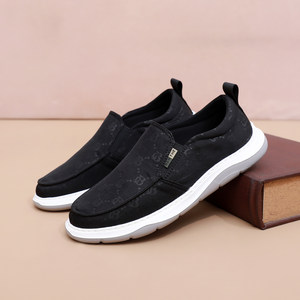 宝石布鞋老北京春夏男休闲舒适爸爸鞋防滑中老年透气凉感帆布鞋